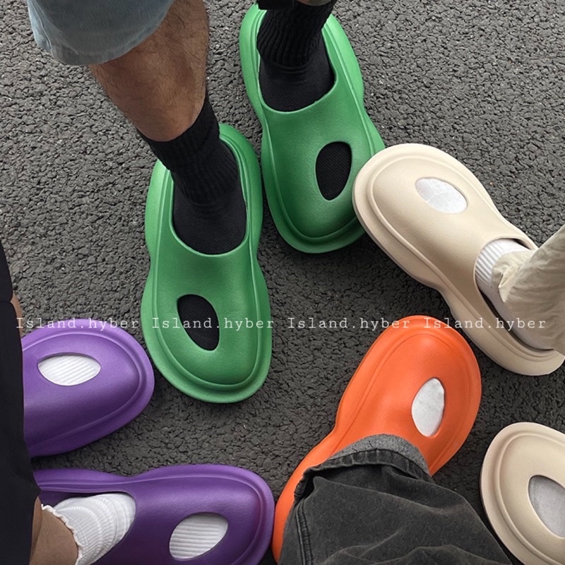 Dép xỏ hot trend nam nữ