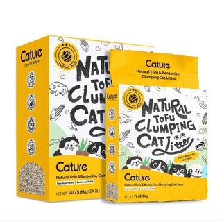 Cát đậu nành cature - natural tofu 7l mix đất sét