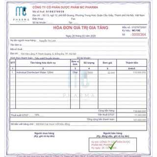Xịt kháng khuẩn MC Pharma