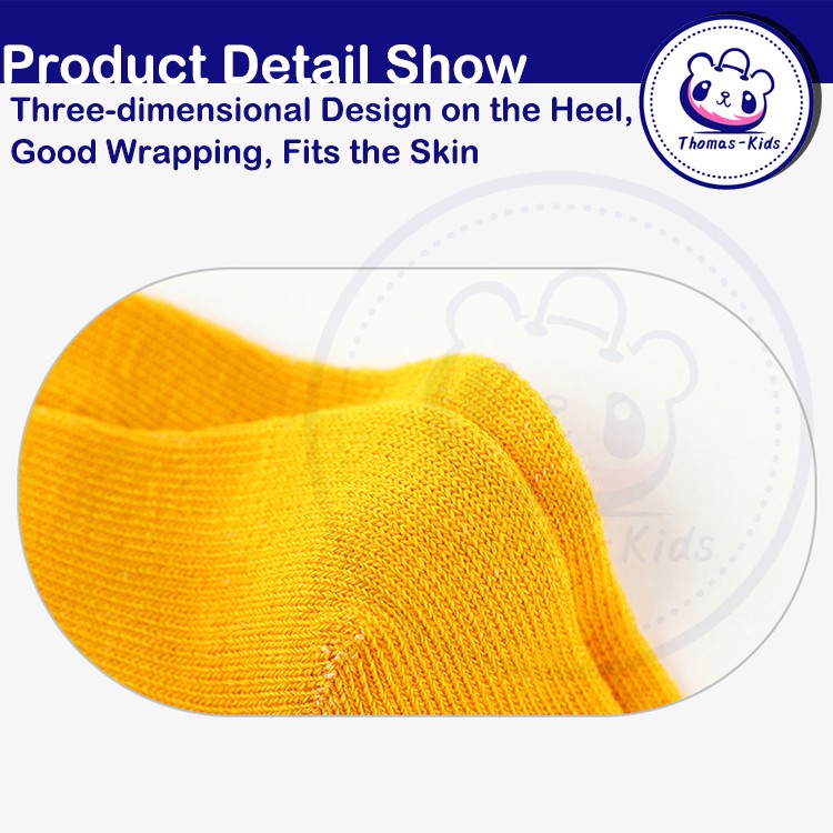 [THOAMS KIDS] Set 5 Đôi Tất Cotton In Hình Dễ Thương Cho Bé Từ 1-11 Tuổi