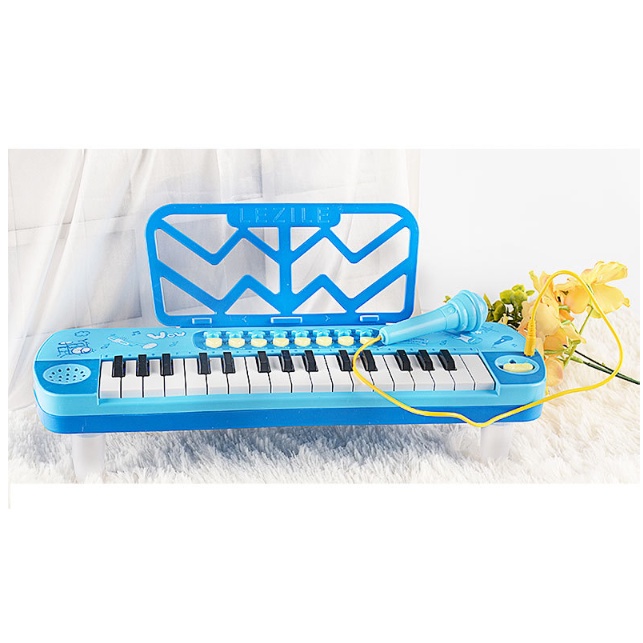 Đồ Chơi Đàn Piano Cho Bé Có Đèn Nhạc Và Micro Chuẩn Âm