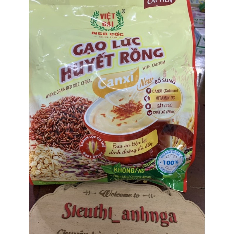 Ngũ cốc gạo lứt huyết rồng Việt Đài 600g