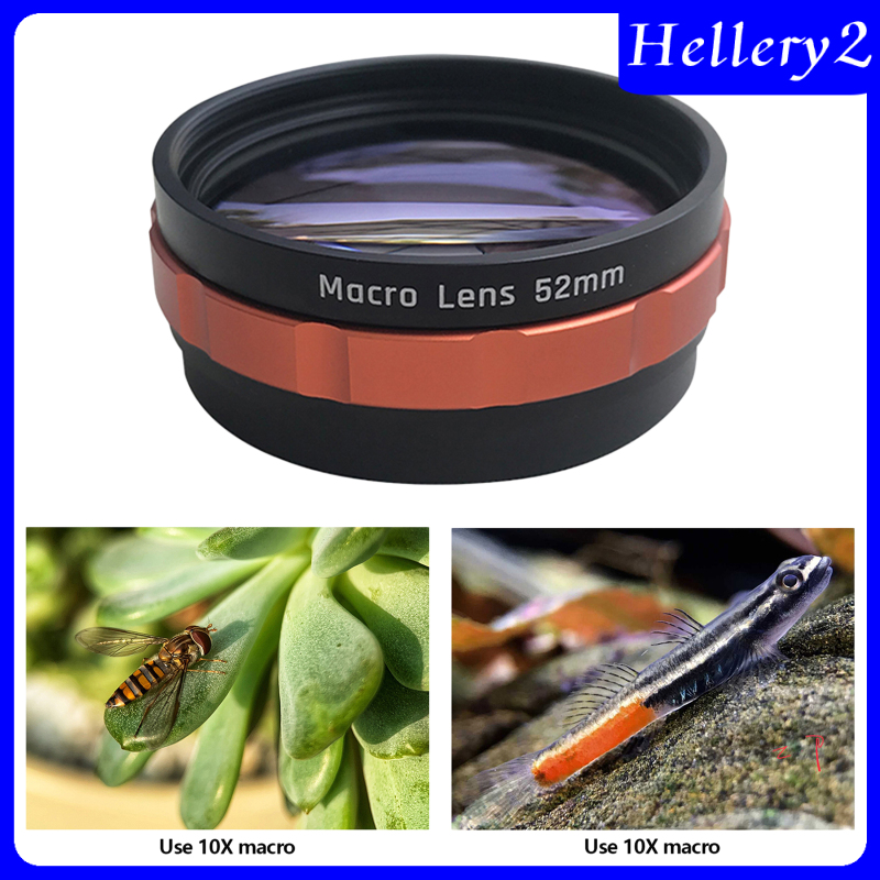 [HELLERY2]Universal 52mm Macro Lens for Card Camera Practical Accessories