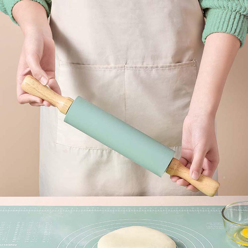 MOCHO Cây Lăn Bột Làm Bánh Bằng Silicone