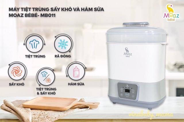 Máy Tiệt Trùng Sấy Khô Moaz MB-011