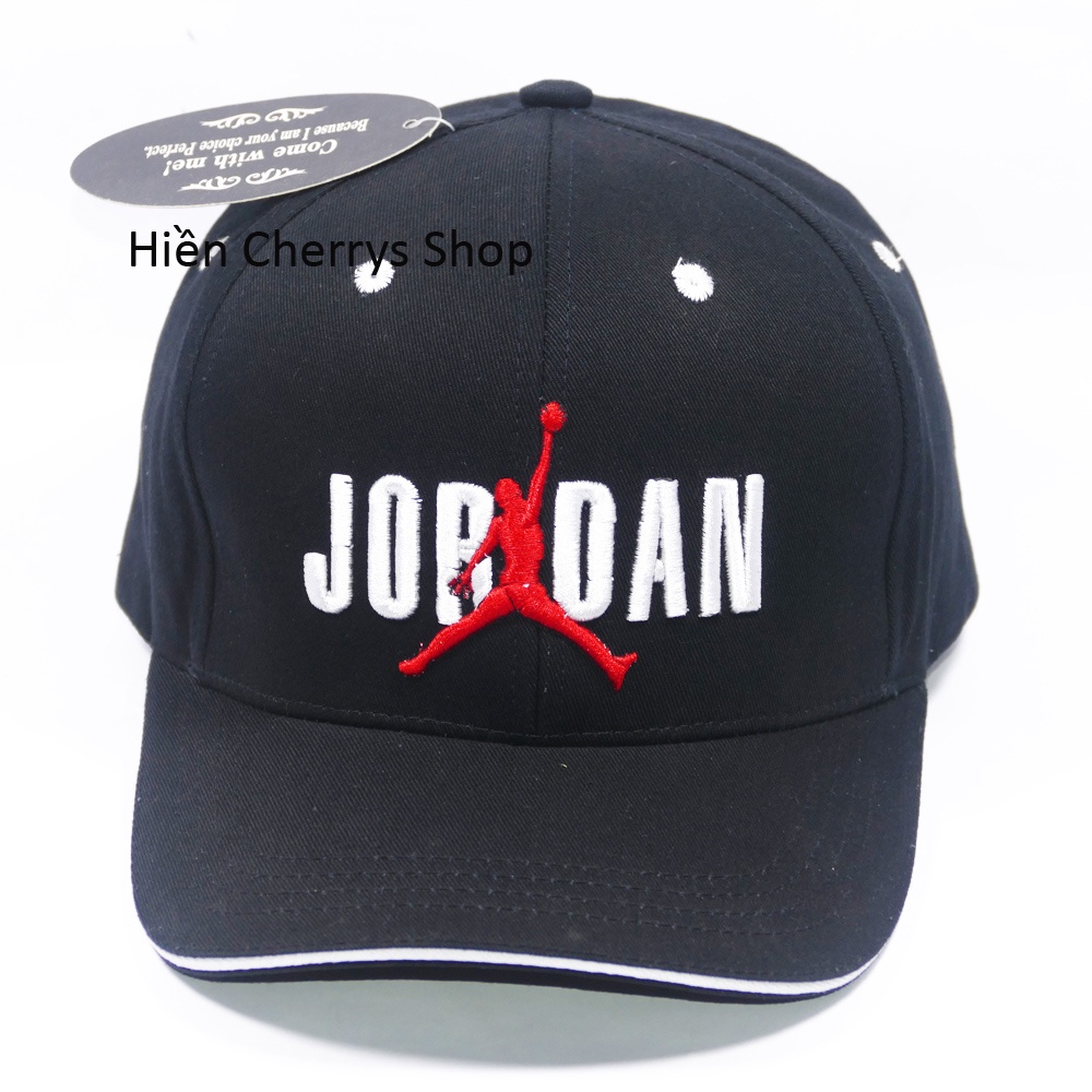 Nón kết Jordan - Xanh dương chất liệu kaki oát mềm tạo cảm giác thoải mái cho người đội