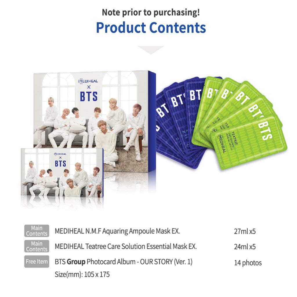 Mask BTS X Mediheal PHIÊN BẢN GIỚI HẠN