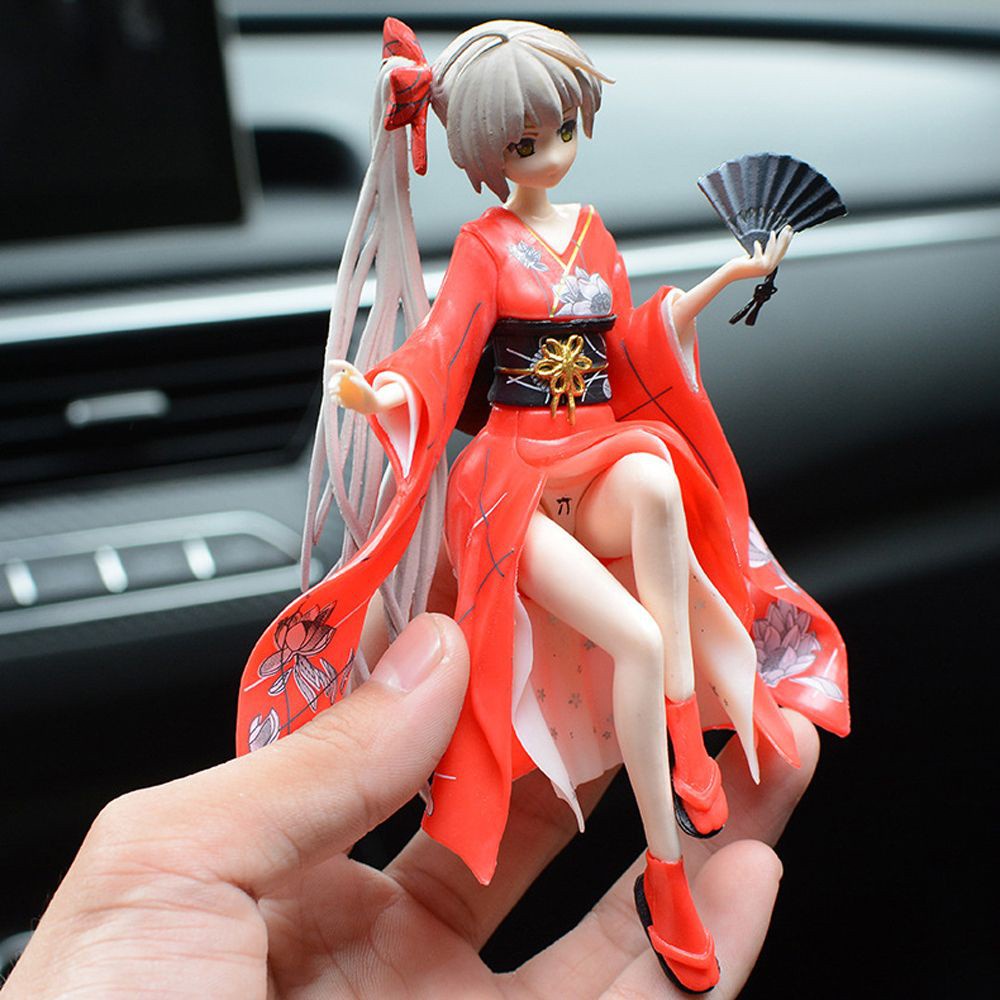 Mô Hình Nhân Vật Anime Kasugano Mặc Kimono Bằng Pvc Nhiều Màu Sắc