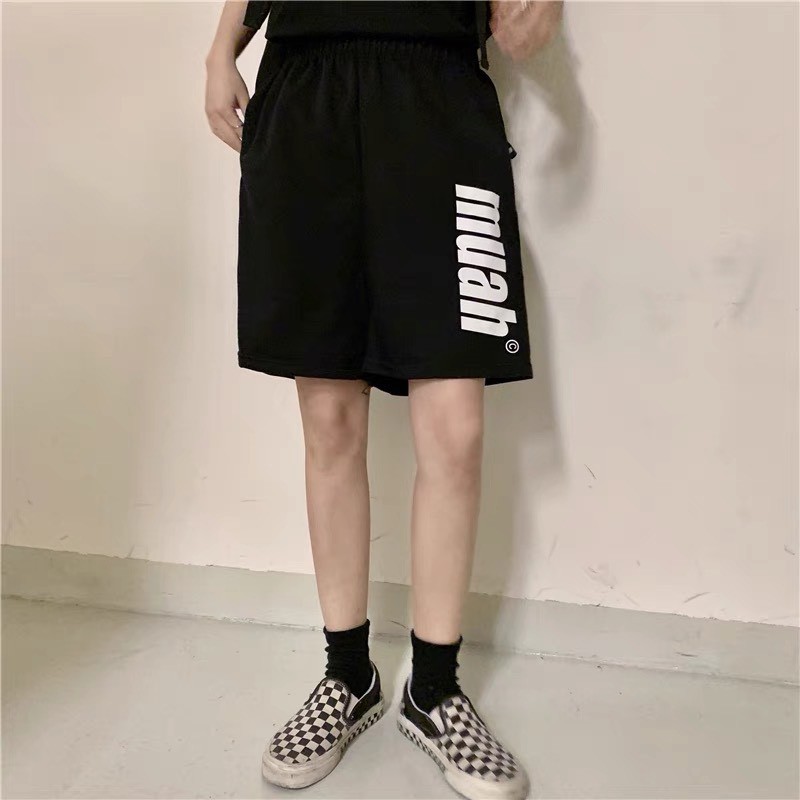 Quần short thun nam nữ HM1986, Quần Short Unisex QT102