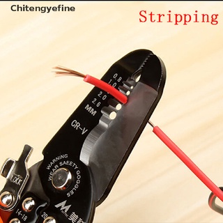 CTYE Cable wire stripper cutter crimper automatic terminal crimping plier tool FINE