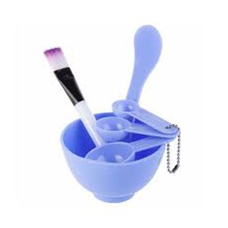 Bộ chén trộn đắp mặt nạ 4in1