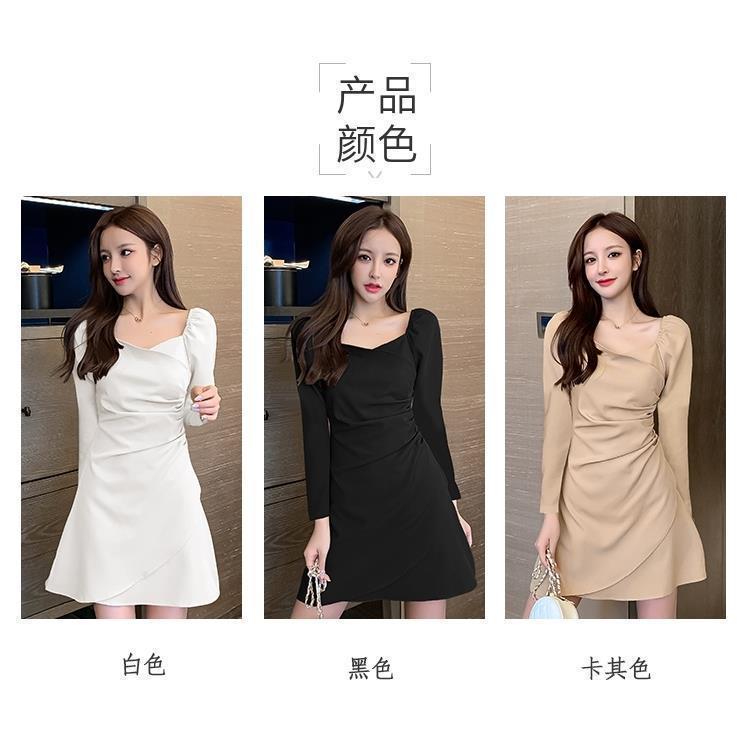 Đầm Nữ Dài Tay Cổ Chữ V Bó Sát Quyến Rũ | BigBuy360 - bigbuy360.vn