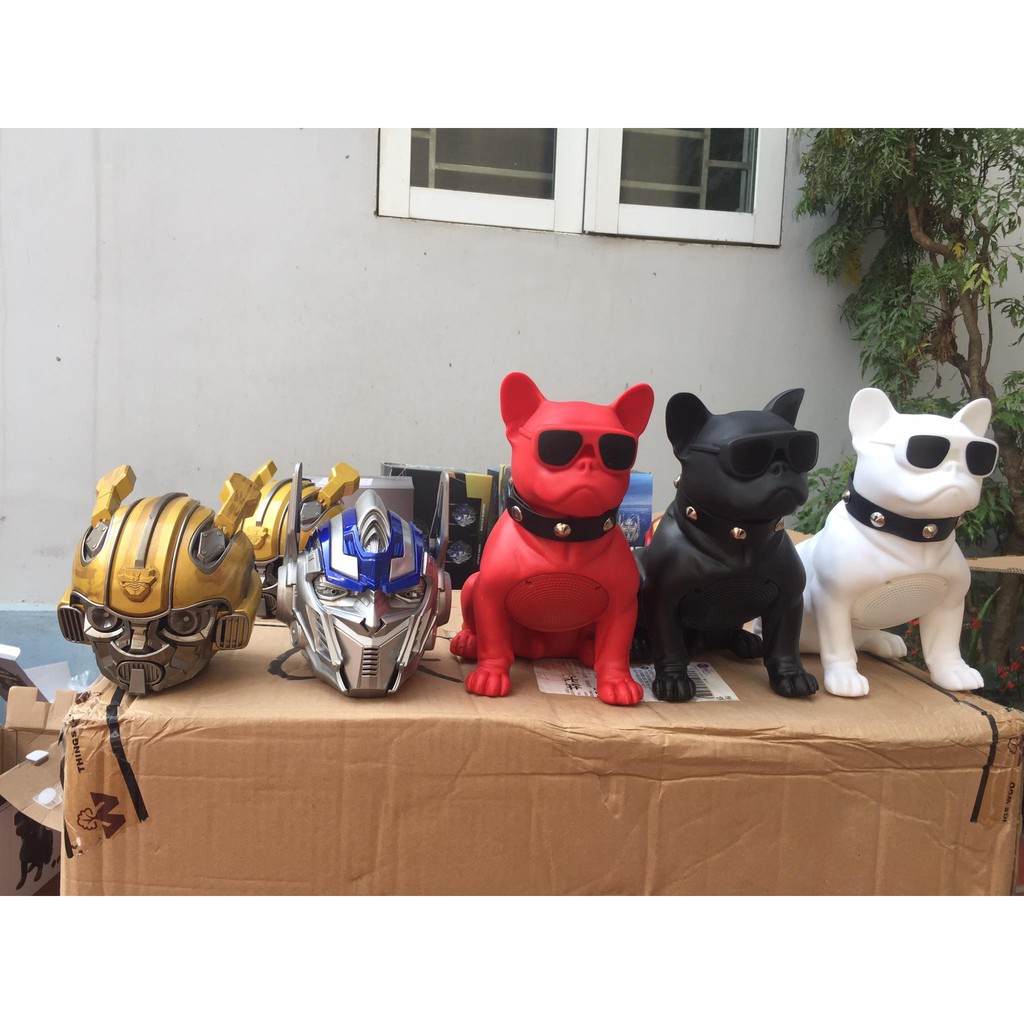 Loa Bluetooth Không Dây Hình Con Chó Bull M10 Sơn Nhám Chống Thấm Nước, Âm Thanh Lớn, Âm Bass Trầm, Vỏ Chống Va Đập Tốt