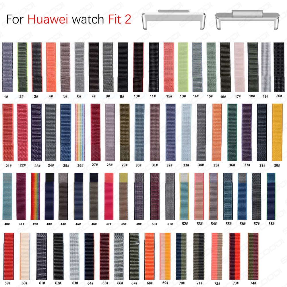 Dây Đeo Nylon Cho Đồng Hồ Thông Minh Huawei watch Fit 2