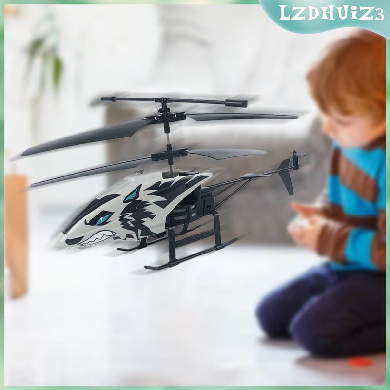 [Lzdhuiz3] Máy bay trực thăng điều khiển, Đồ chơi trực thăng Mini cho trẻ em, Đồ chơi bay trực thăng RC 2 kênh, Máy bay trực thăng phù hợp