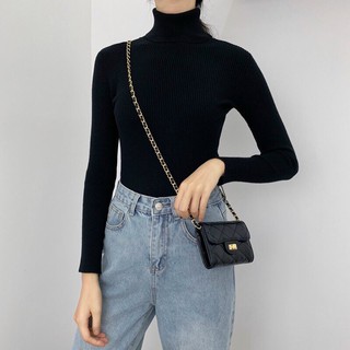 Áo len cổ lọ siêu mềm, siêu ấm, kiểu dáng basic