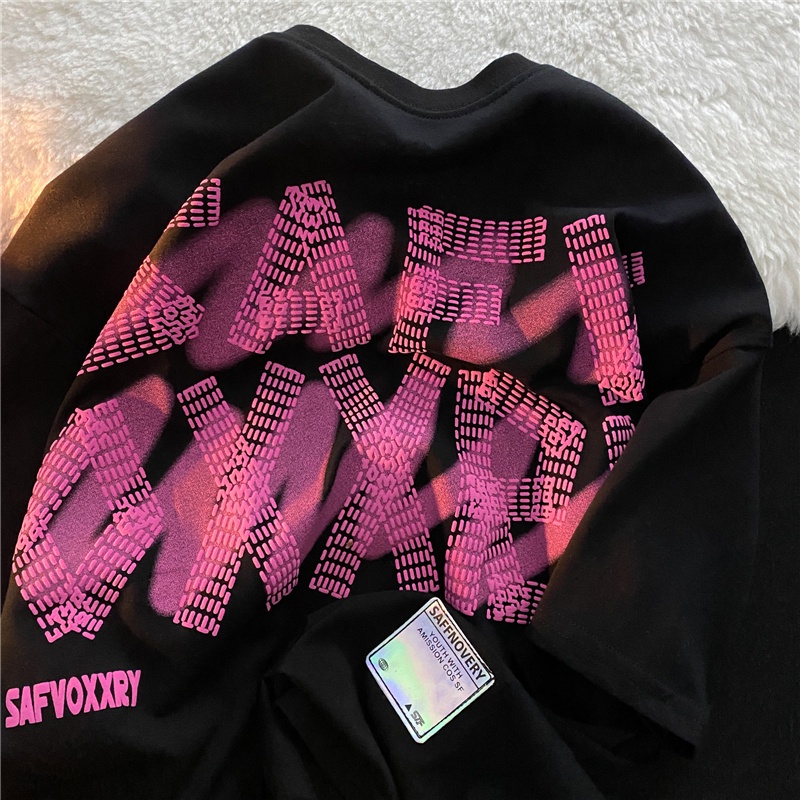 Áo thun unisex NRVP cổ tròn tay ngắn phong cách Hàn Quốc thời trang mùa hè 2022