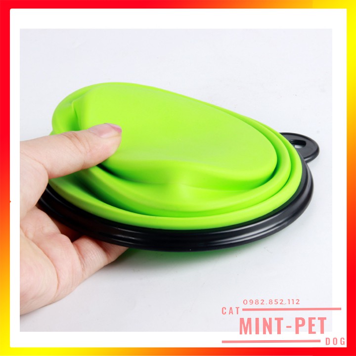 Bát Ăn Uống Gấp Gọn Cho Chó Mèo Thú Cưng #MintPet