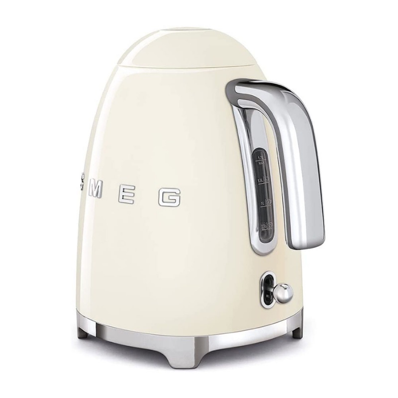 Ấm siêu tốc mini SMEG KLF05CREU - màu kem (0,8L)