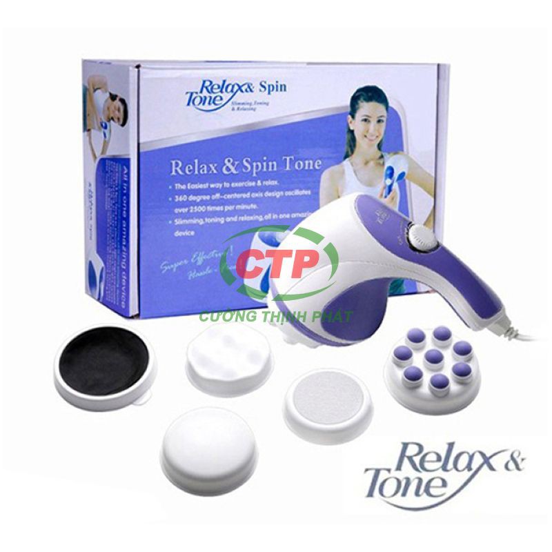 Máy tan mỡ bụng Relax Tone 5 đầu