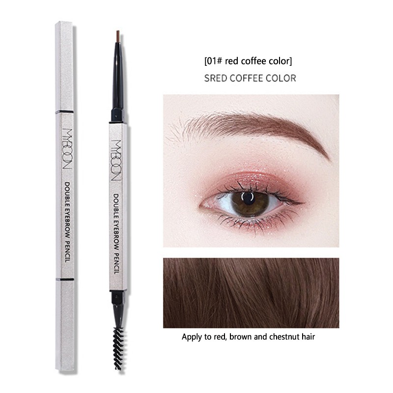 (Hàng Mới Về) Bút Chì Vẽ Lông Mày Hai Đầu Xoay Tự Động Hai Chiều Chống Nước Chống Mồ Hôi | BigBuy360 - bigbuy360.vn