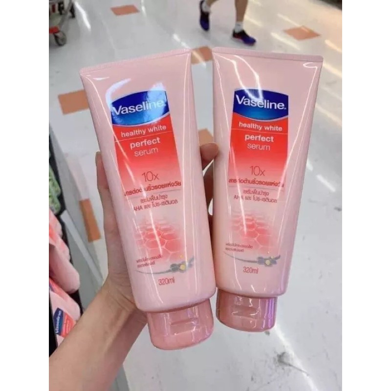 ✅ [CHÍNH HÃNG] Vaseline Healthy White Perfect Serum 10X, 320ml 🍋 [CHANH XẢ] 🍋 | BigBuy360 - bigbuy360.vn