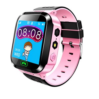 Đồng hồ thông minh Trẻ em Q528-Định Vị LBS Hồng cho bé gái