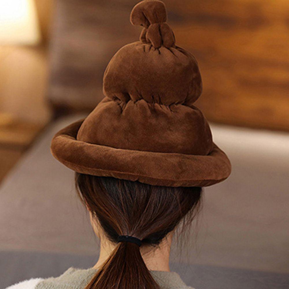 REBUY1 Đồ chơi nhồi bông Poo Mềm Mại Màu Nâu Đáng Yêu