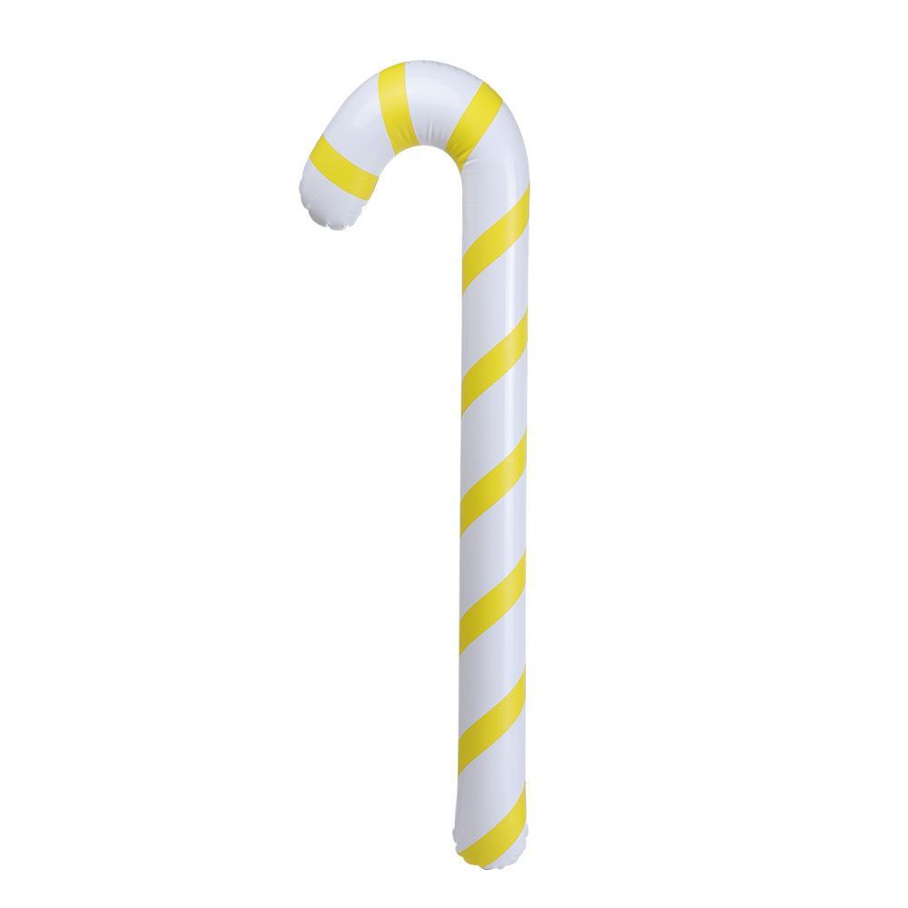 Set 3 Bong Bóng PVC Hình Kẹo Giáng Sinh Treo Trang Trí Nhà Cửa