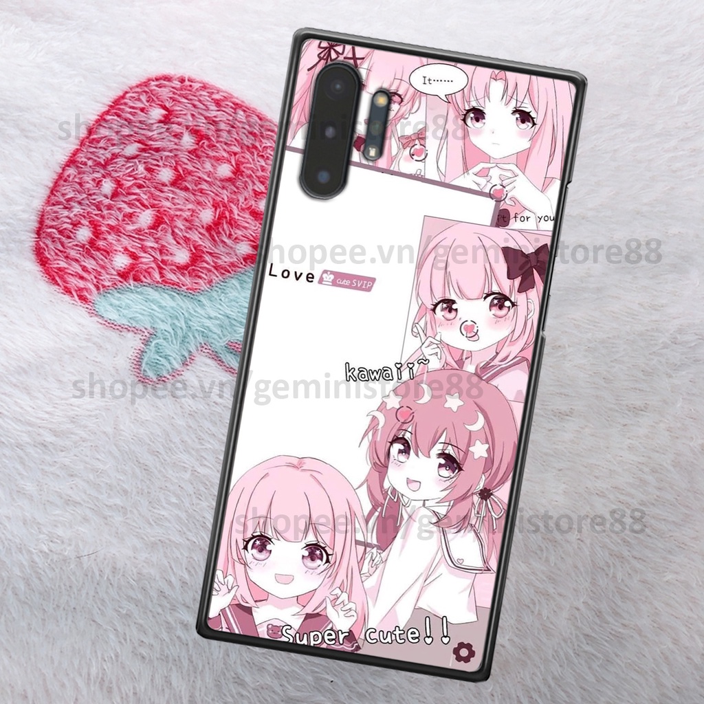 Ốp Samsung Note 10 / Note 10 Plus / Note 10+ in hình cô gái xinh đẹp đáng yêu đầy phong cách, cá tính