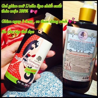 Gel tan mỡ thảo mộc laila spa