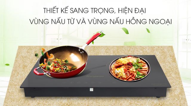 Bếp từ hồng ngoại Kangarool KG499N-HÀNG CHÍNH HÃNG