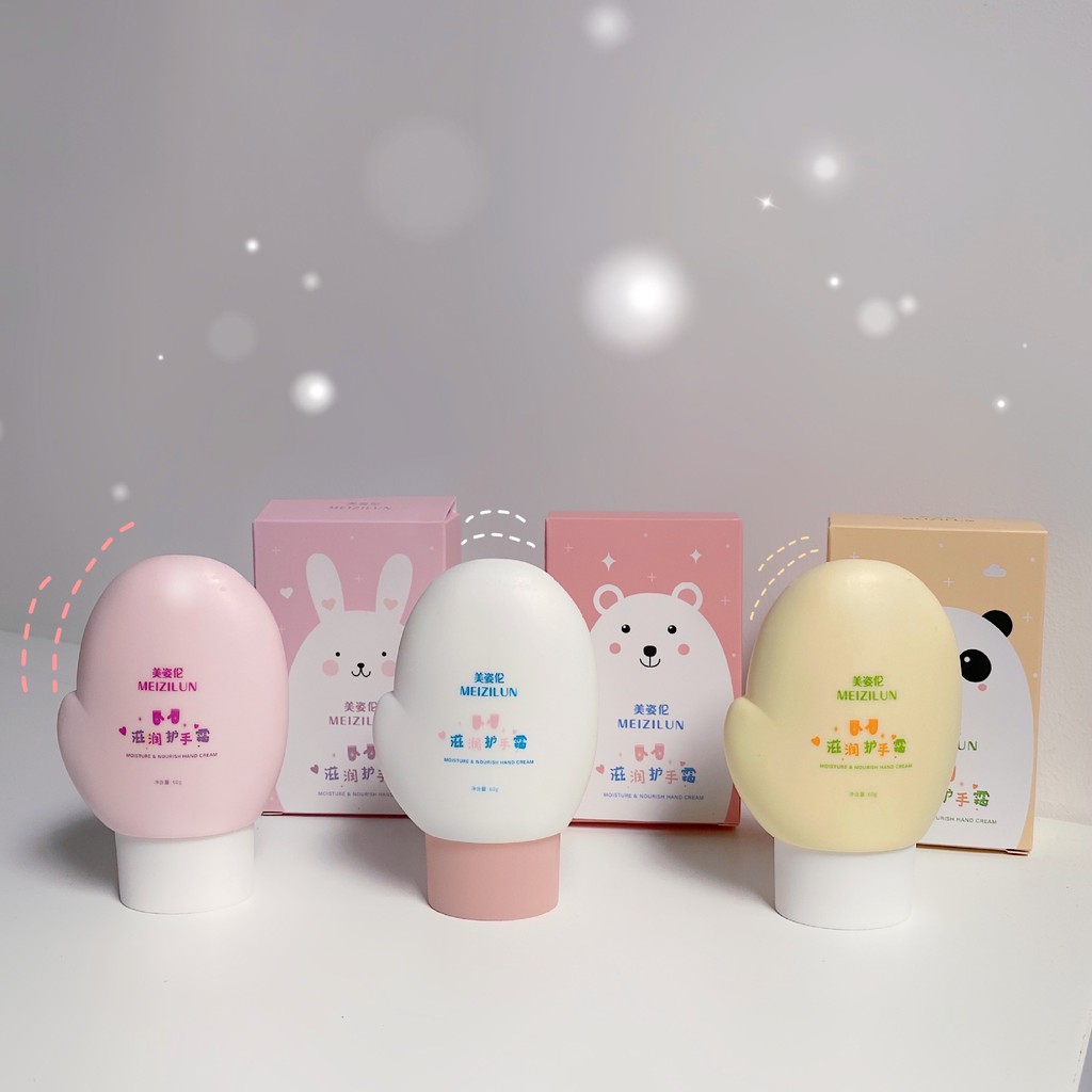 Kem dưỡng da tay mềm mịn Meizilun gấu trúc 60ML Senabeauty