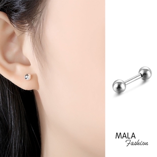 Đôi hoa tai dạng bi kiểu quả tạ phong cách Hàn Quốc xinh xắn dành cho nữ(không phải 1 cặp)