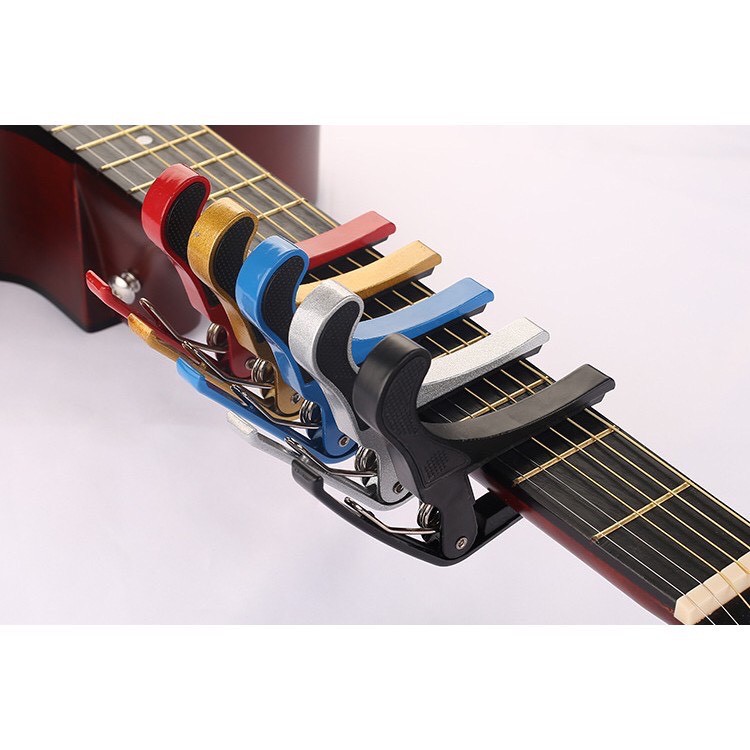 Capo kẹp đàn guitar ukulele tốt Fender