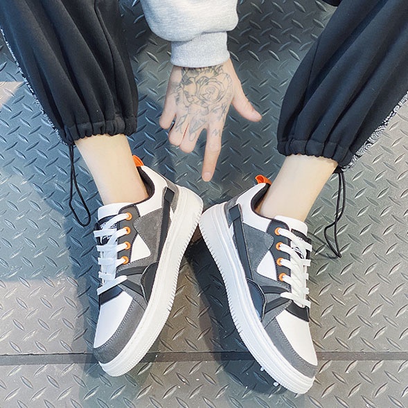 Giày sneaker đế độn nam GN1080 shop Gấu Nâu chuyên giày nam đẹp