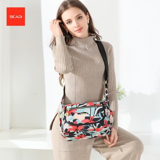 Túi Đeo Chéo Canvas Cỡ Lớn Chống Nước Thiết Kế Đơn Giản Thời Trang Hàn Quốc Cho Nữ