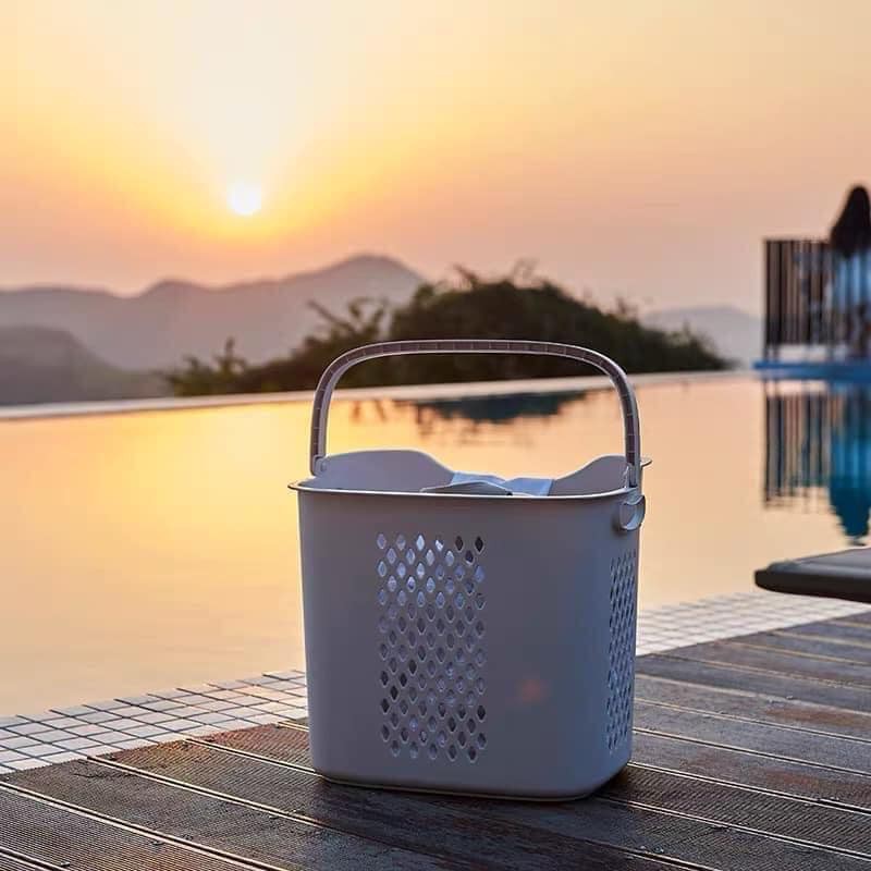 KỆ SỌT 3 TẦNG VIỆT NHẬT CÓ BÁNH XE/ KỆ RỔ ĐA TẦNG ĐỰNG ĐỒ ĐA DỤNG CHẤT LIỆU NHỰA