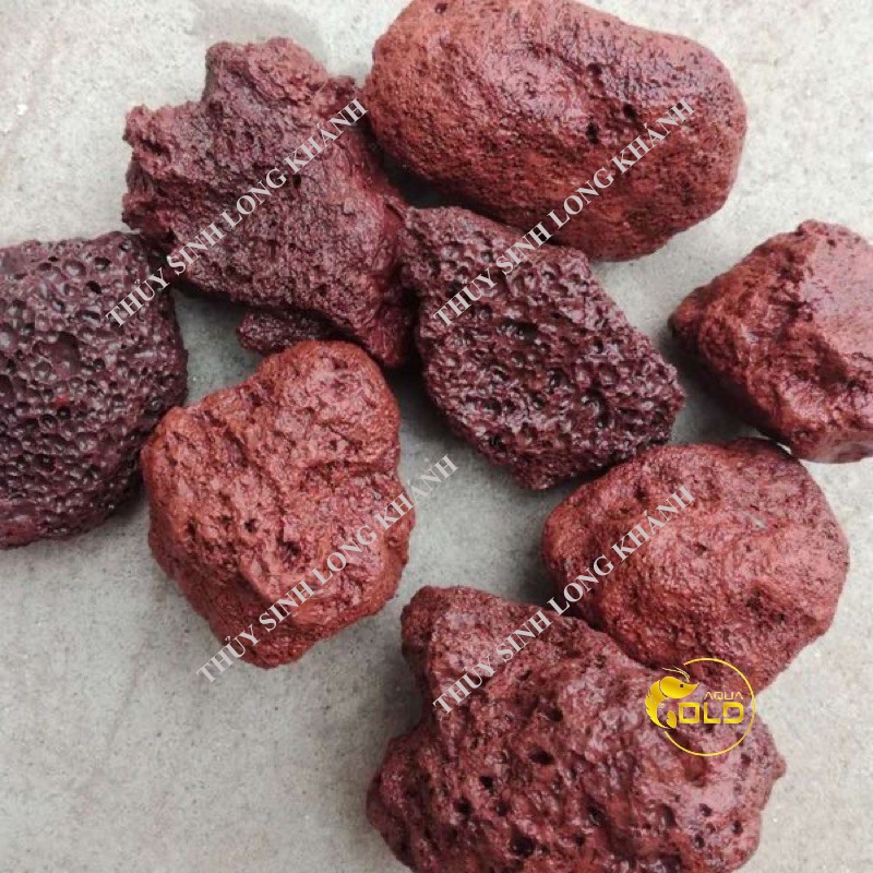 1kg  Đá nham thạch, dùng cho bể cá cảnh, bể thuỷ sinh - Phụ kiện THỦY SINH GIÁ RẺ AQUAGOLD