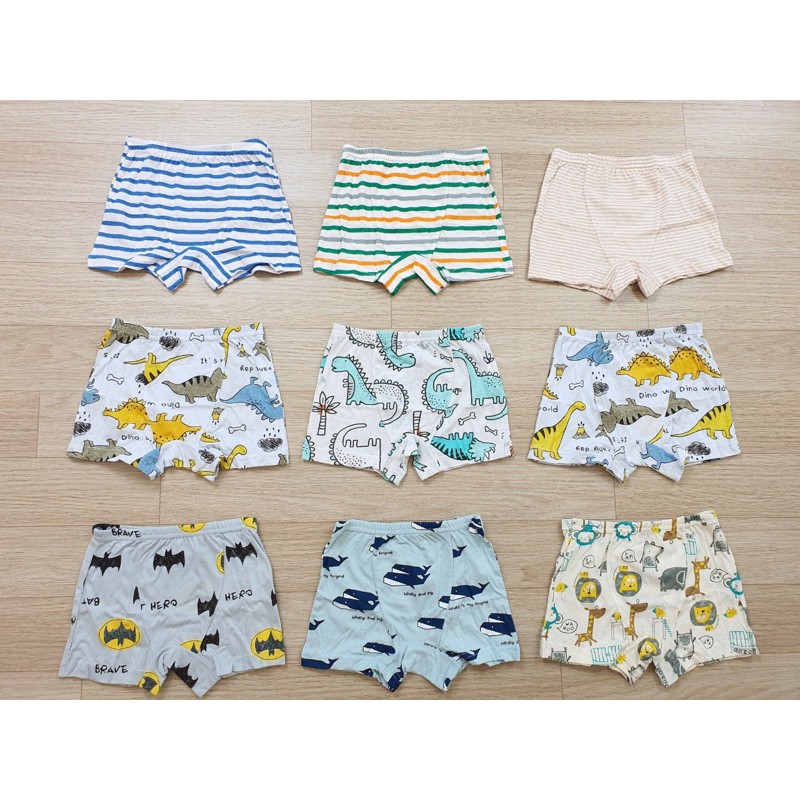 Set 3 quần chip đùi Maykids -  KHÔNG ĐỔI SIZE