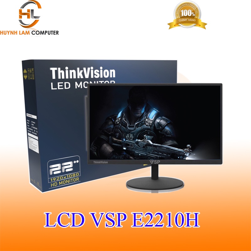 Màn hình VSP E2210H 22inch (21,5" Full HD, HDMI+VGA 75Hz) - Hàng chính hãng