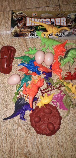 Sét Khu vườn Khủng Long có 20 con và các phụ kiện bằng nhựa