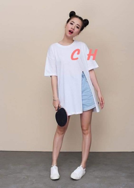 Áo xẻ bụng nữ COH688
