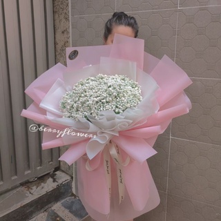 bó hoa baby giả giao TPHCM(nhắn tin trước khi đặt)