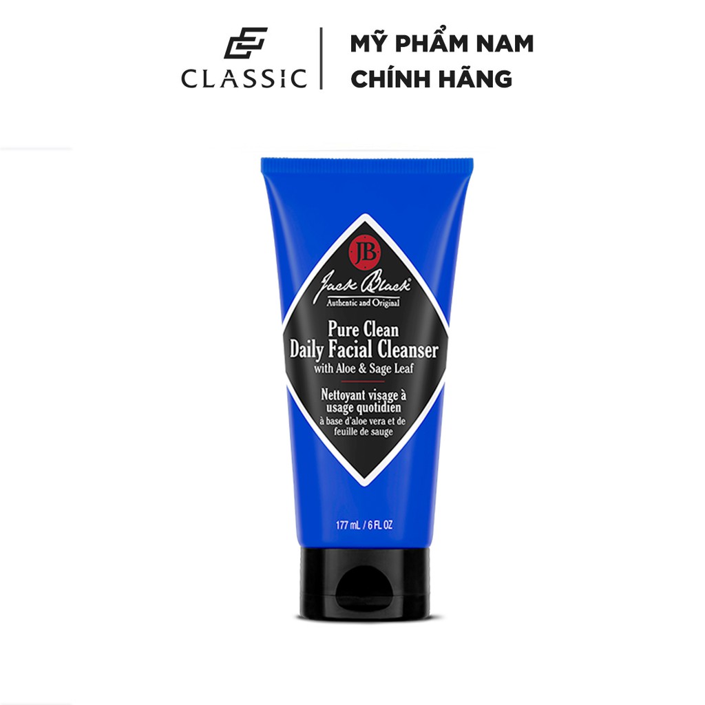 Sữa Rửa Mặt Jack Black Pure Clean Daily Facial Cleanser 177ml