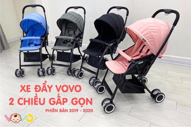 Xe đẩy 2 chiều vovo chính hãng