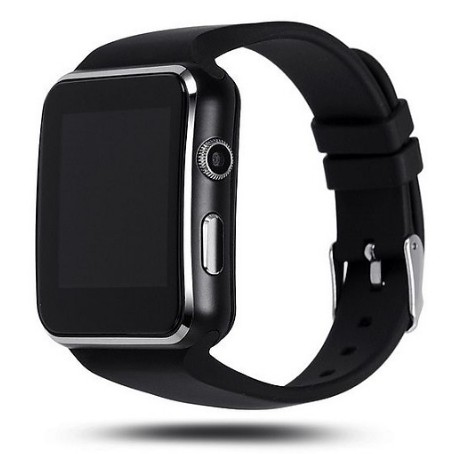 Đồng Hồ Thông Minh Smartwatch Cao Cấp X6 Màn Hình Cong Hỗ Trợ Sim Và Thẻ Nhớ