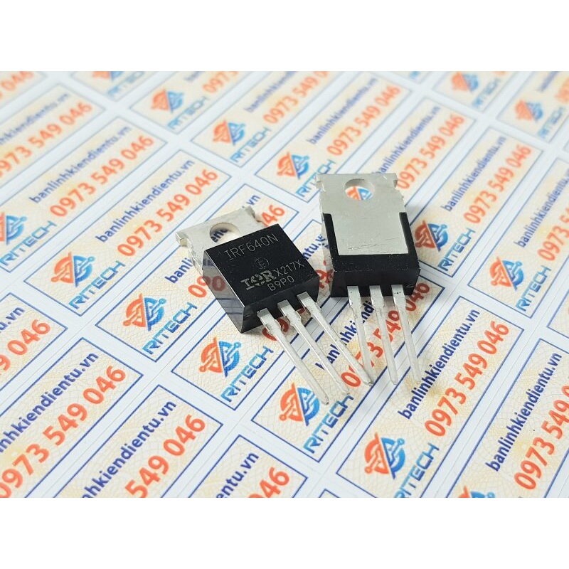 [Combo 5 chiếc] IRF640 IRF640N Mosfet kênh N 18A 200V TO-220