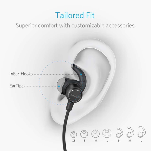 Tai Nghe Bluetooth Anker SoundBuds Slim - A3235