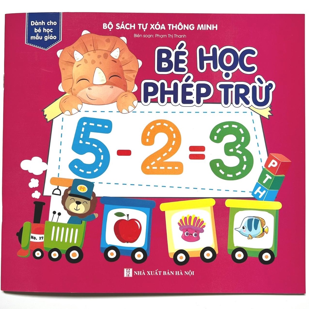 Sách Tự Xóa Thông Minh - Bé Học Phép Trừ